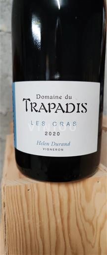 Thung lũng Rhône Côtes-du-rhône Domaine Trapadis Les Cras 2020