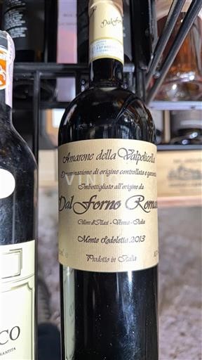 Вина Rouge sec Monte Lodoletta Dal Forno Romano 2013 Італія Венето Амароне делла Вальполічелла DOCG