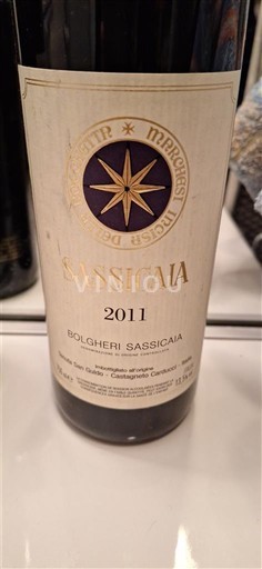 Toscana Não especificado Tenuta San Guido Sassicaia 2011