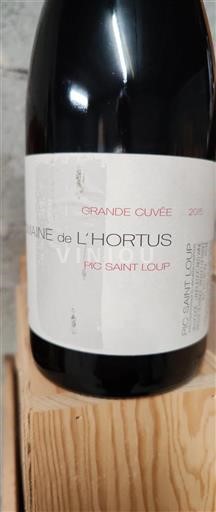 Vin Rouge sec Grande Cuvée Domaine L'Hortus 2015 France Languedoc Pic-saint-loup AOC