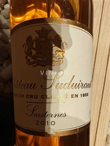 Bordeaux Sauternes Premier Cru Château Suduiraut 2010