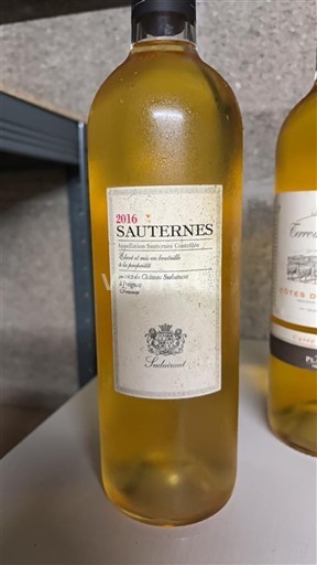 Bordeaux Sauternes Premier Cru Château Suduiraut 2016