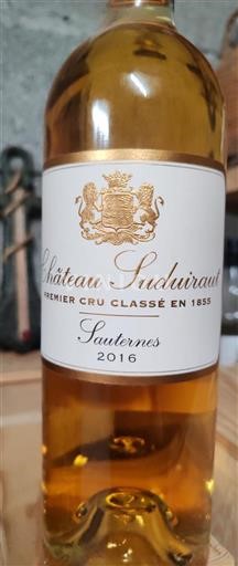 Burdeos Sauternes Premier Cru Château Suduiraut 2016