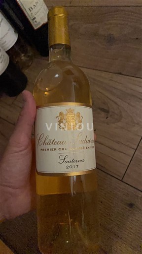 Bordeaux Sauternes Premier Cru Château Suduiraut 2017