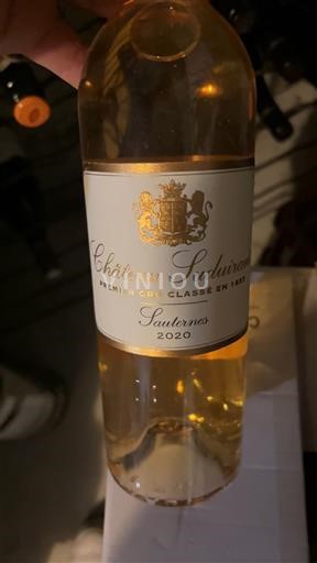 Bordeaux Sauternes Premier Cru Château Suduiraut 2020