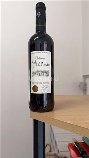 Bordeaux Côtes de Bourg Château Relais de la Poste 2015