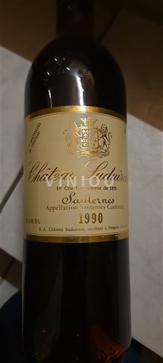 Bordeaux Sauternes Château Suduiraut 1990