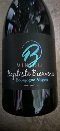 Borgoña Borgoña-Aligoté Baptiste Bienvenu 2021