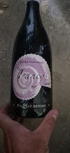 Burgundy Irancy P-L & J-F Bersan Marianne 2018