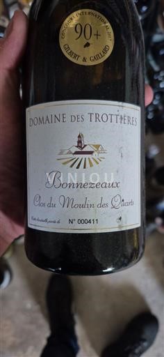 Loiredalen Bonnezeaux Domaine Des Trottières Clos du Moulin des Quarts 2015