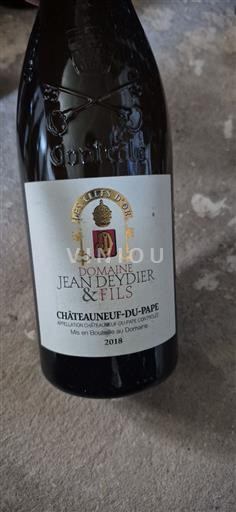 Rhône-dalen Châteauneuf-du-Pape Domaine Jean Deydier & Fils 2018