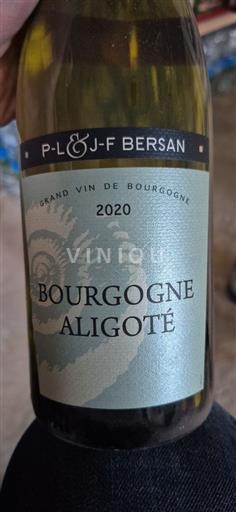Burgundija Bourgogne Aligoté P&J-F Bersan 2020