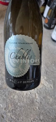 Burgundy Chablis P-L & J-F Bersan Marianne 2020