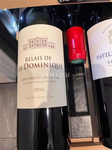 Bordeaux Saint-Émilion Grand Cru Grand Cru Château La Dominique Relais de La Dominique 2016