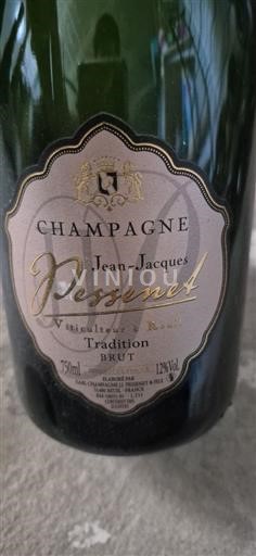 Champaña Champán Jean-Jacques Pessenet Tradition Sin añada