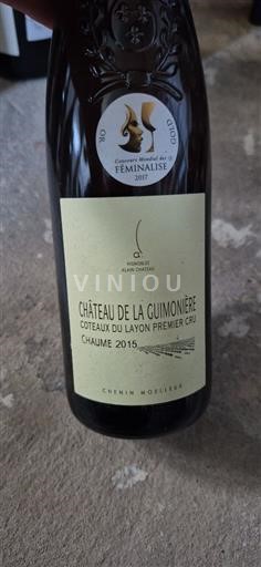 Loirevallei Niet gespecificeerd Château La Guimonière Chaume 2015