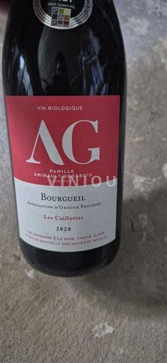 Valle del Loira Bourgueil Famille Amirault Grosbois Les Caillottes 2020