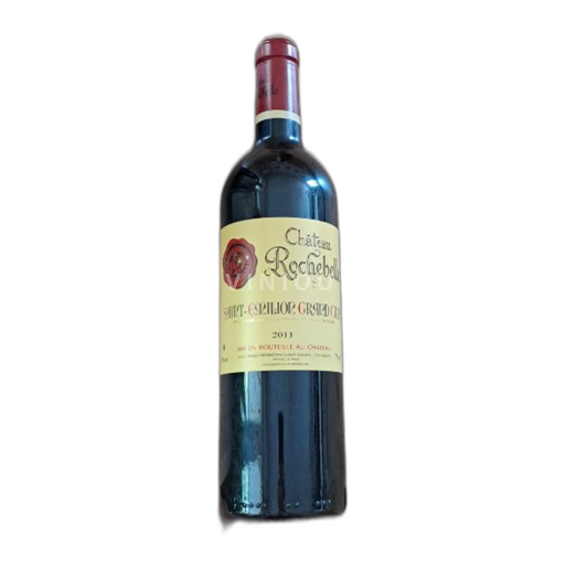 Vin Rouge sec Château Rochebelle 2011 France Bordeaux Saint-Émilion Grand Cru AOC Grand Cru