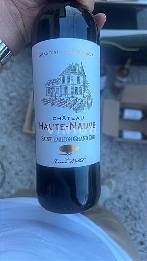 Bordeaux Saint-Émilion Grand Cru Château Haute-Nauve 2021
