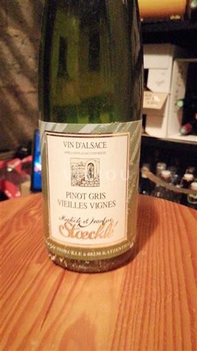 Alsace Grand Cru Michele et Jean-Luc Stoecklé Vieilles Vignes Không niên vụ