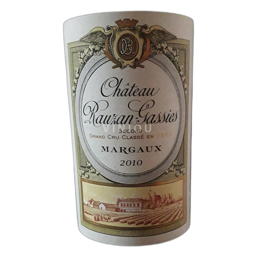 Bordeaux Margaux Château Rauzan-Gassies 2010