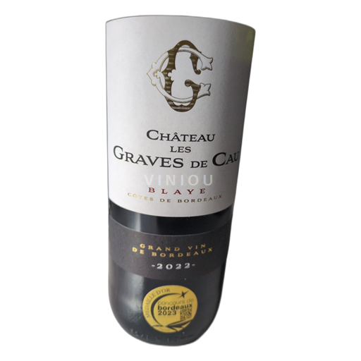 Bordeaux Blaye Château Les Graves de Cau 2022