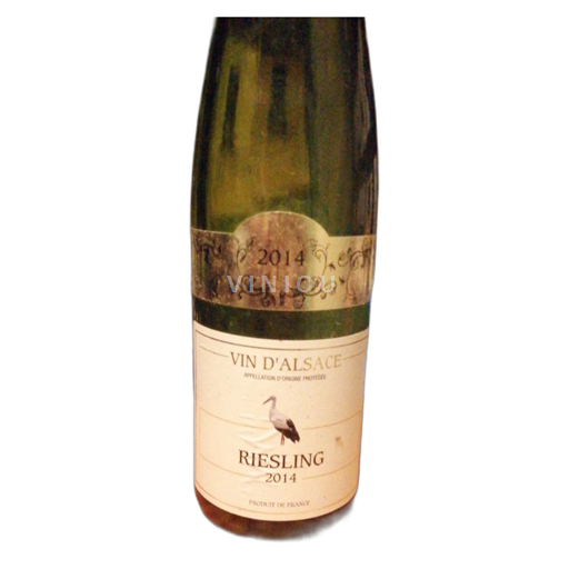 Alsace Không được chỉ định Grand Cru Jean Biecher 2014