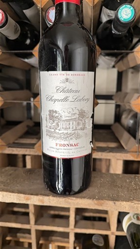 Bordeaux Fronsac Château Chapelle Labory 2016