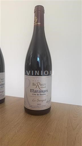 Bourgogne Maranges Domaine BeRezy Roland Le Saugeot 2021