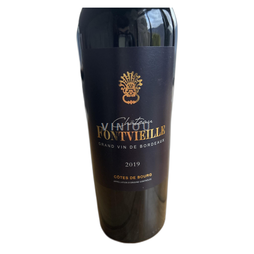 Bordeaux Côtes-de-bourg Château Fontvieille 2019