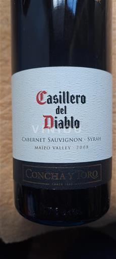 Maipo Valley Unspecified Concha y Toro Casillero del Diablo 2008