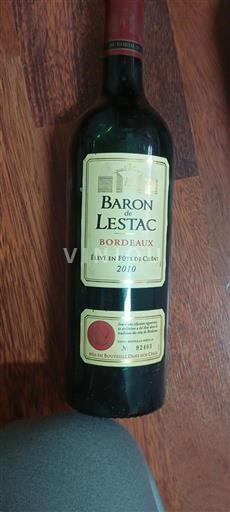 Bordeaux Baron de Lestac 2010