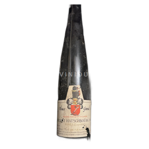 Alzacija Ni doloceno Grand Cru Théo Cattin Et Fils Pauline 1988
