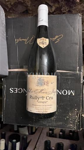 Bourgogne Premier Cru Paul et Marie Jacqueson Gr%c3%a9signy 2014