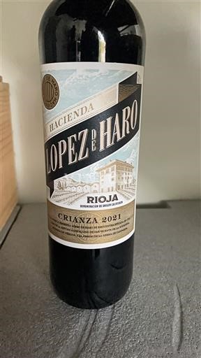 La Rioja Rioja Hacienda López de Haro Crianza 2021