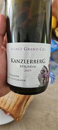 Alsace Alsace Grand Cru Grand Cru Domaine Sylvie Spielmann Kanzlerberg 2019