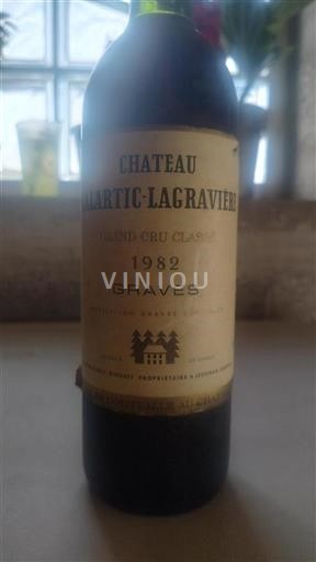 Bordeaux Graves Grand Cru Classé Château Malartic-Lagravière 1982