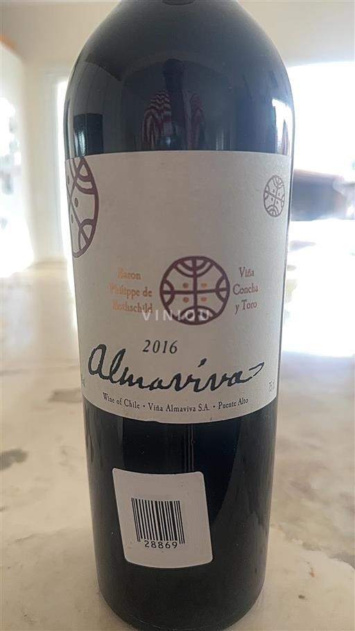 Údolí Maipo Nespecifikováno Almaviva 2016