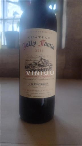 Bordeaux Bordeaux Supérieur Château Jolly Fantin 2010