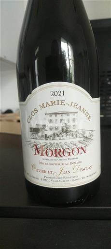 Beaujolais Morgon Clos Marie-Jeanne 2021