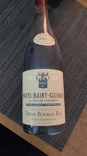 Bourgogne Nuits-Saint-Georges Premier Cru Pierre Bourée Fils Les Chaignots 2015