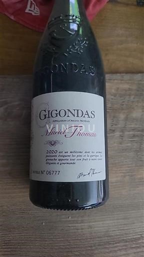 Vallée du Rhône Gigondas Muriel Thomas 2020