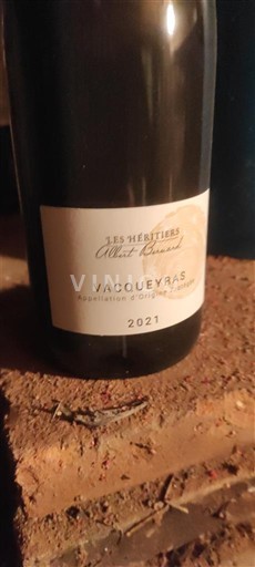 Thung lũng Rhône Vacqueyras Les Héritiers Albert Bernard 2021