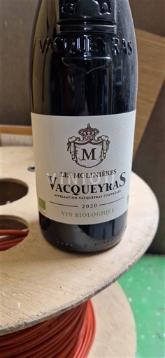 Údolí Rhôny Vacqueyras Les Molinières 2020