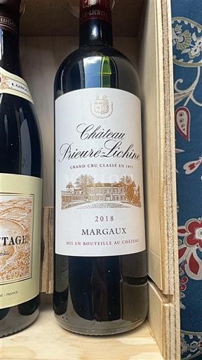Bordeaux Margaux Grand Cru Château Prieuré-Lichine 2018