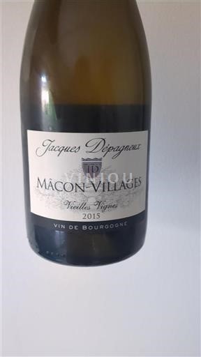 Borgonha Mâcon e mâcon-villages Jacques Dépagneux Vieilles Vignes 2015