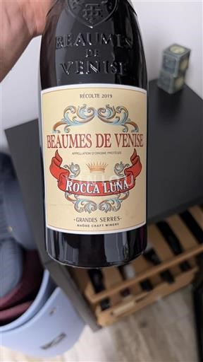 Rhône-dalen Beaumes de Venise Grandes Serres Rocca Luna 2019