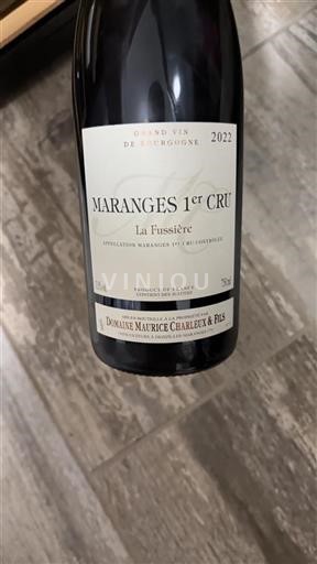 Borgoña No especificado Premier Cru Domaine Maurice Charleux & Fils La Fussi%c3%a8re 2022