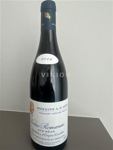 Burgund Vosne-Romanée Domaine A.-F. Gros Aux Réas 2014