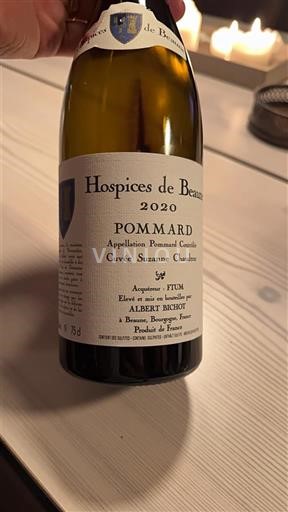Bourgogne Pommard Hospices de Beaune Suzanne Chaudron 2020